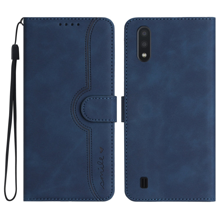 Custodia per cellulare in pelle con motivo a cuore, For Samsung Galaxy A03s 166mm, For Samsung Galaxy A04e, For Samsung Galaxy A10/M10, For Samsung Galaxy A11 EU Version