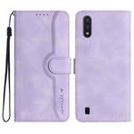 Custodia per cellulare in pelle con motivo a cuore, For Samsung Galaxy A03s 166mm, For Samsung Galaxy A04e, For Samsung Galaxy A10/M10, For Samsung Galaxy A11 EU Version