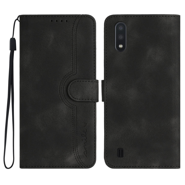 Custodia per cellulare in pelle con motivo a cuore, For Samsung Galaxy A03s 166mm, For Samsung Galaxy A04e, For Samsung Galaxy A10/M10, For Samsung Galaxy A11 EU Version