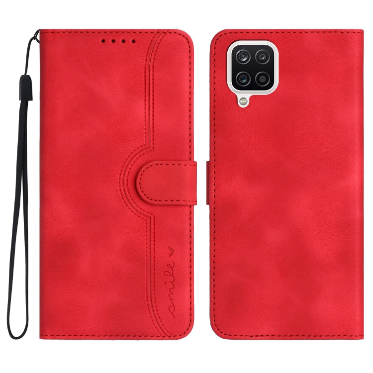 Custodia per cellulare in pelle con motivo a cuore, For Samsung Galaxy A12, For Samsung Galaxy A13 4G, For Samsung Galaxy A13 5G, For Samsung Galaxy A14 5G