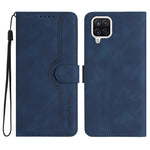 Custodia per cellulare in pelle con motivo a cuore, For Samsung Galaxy A12, For Samsung Galaxy A13 4G, For Samsung Galaxy A13 5G, For Samsung Galaxy A14 5G