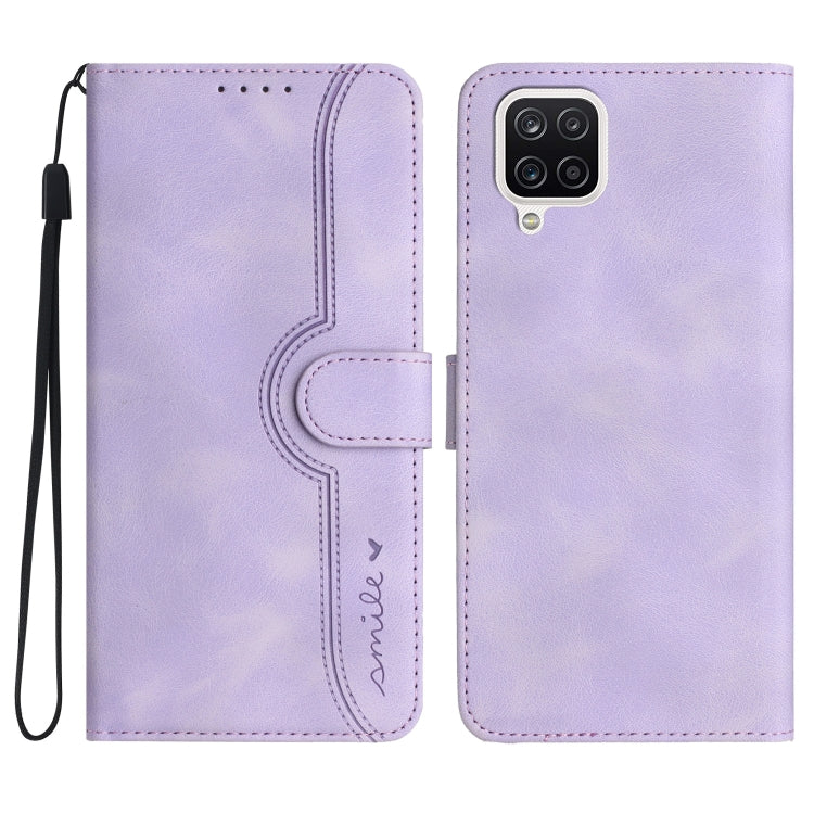 Custodia per cellulare in pelle con motivo a cuore, For Samsung Galaxy A12, For Samsung Galaxy A13 4G, For Samsung Galaxy A13 5G, For Samsung Galaxy A14 5G
