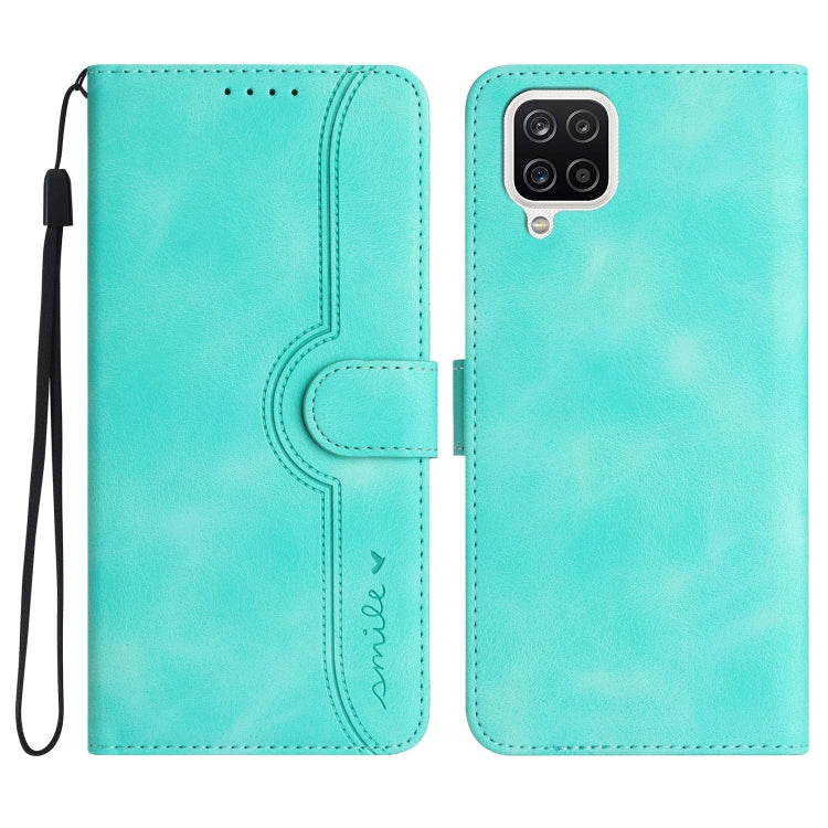 Custodia per cellulare in pelle con motivo a cuore, For Samsung Galaxy A12, For Samsung Galaxy A13 4G, For Samsung Galaxy A13 5G, For Samsung Galaxy A14 5G