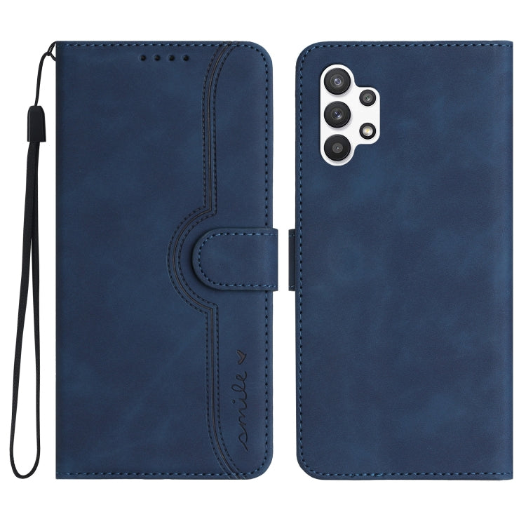 Custodia per cellulare in pelle con motivo a cuore, For Samsung Galaxy A12, For Samsung Galaxy A13 4G, For Samsung Galaxy A13 5G, For Samsung Galaxy A14 5G