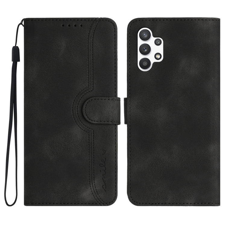 Custodia per cellulare in pelle con motivo a cuore, For Samsung Galaxy A12, For Samsung Galaxy A13 4G, For Samsung Galaxy A13 5G, For Samsung Galaxy A14 5G