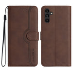 Custodia per cellulare in pelle con motivo a cuore, For Samsung Galaxy A12, For Samsung Galaxy A13 4G, For Samsung Galaxy A13 5G, For Samsung Galaxy A14 5G