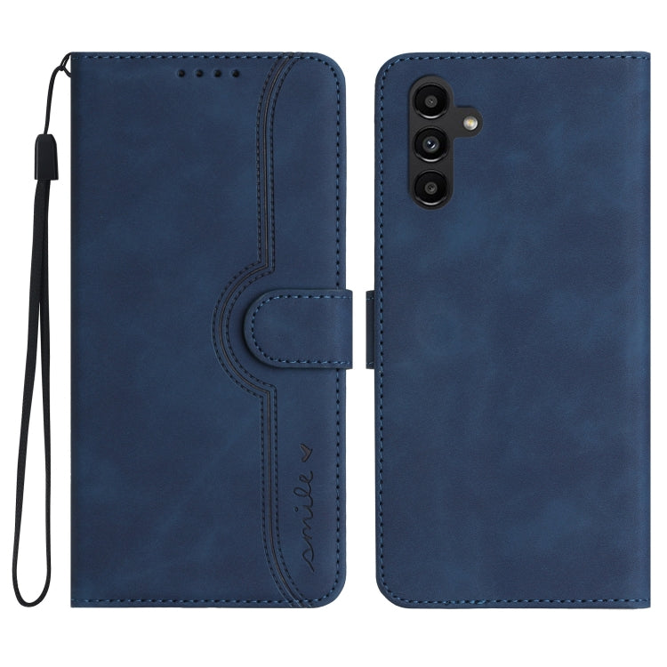 Custodia per cellulare in pelle con motivo a cuore, For Samsung Galaxy A12, For Samsung Galaxy A13 4G, For Samsung Galaxy A13 5G, For Samsung Galaxy A14 5G