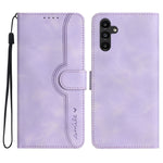 Custodia per cellulare in pelle con motivo a cuore, For Samsung Galaxy A12, For Samsung Galaxy A13 4G, For Samsung Galaxy A13 5G, For Samsung Galaxy A14 5G
