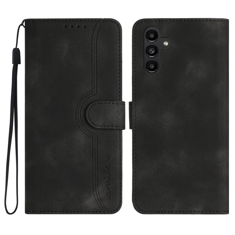 Custodia per cellulare in pelle con motivo a cuore, For Samsung Galaxy A12, For Samsung Galaxy A13 4G, For Samsung Galaxy A13 5G, For Samsung Galaxy A14 5G