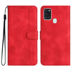 Custodia per cellulare in pelle con motivo a cuore, For Samsung Galaxy A21s, For Samsung Galaxy A22 4G, For Samsung Galaxy A22 5G, For Samsung Galaxy A23 4G
