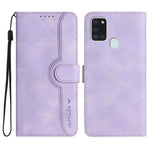 Custodia per cellulare in pelle con motivo a cuore, For Samsung Galaxy A21s, For Samsung Galaxy A22 4G, For Samsung Galaxy A22 5G, For Samsung Galaxy A23 4G