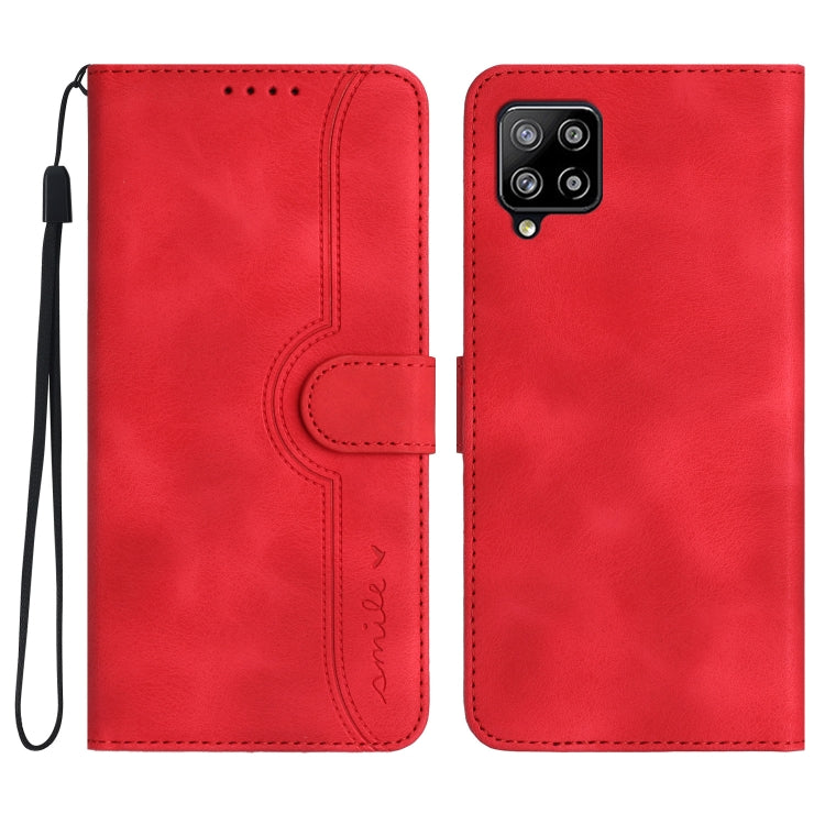 Custodia per cellulare in pelle con motivo a cuore, For Samsung Galaxy A21s, For Samsung Galaxy A22 4G, For Samsung Galaxy A22 5G, For Samsung Galaxy A23 4G