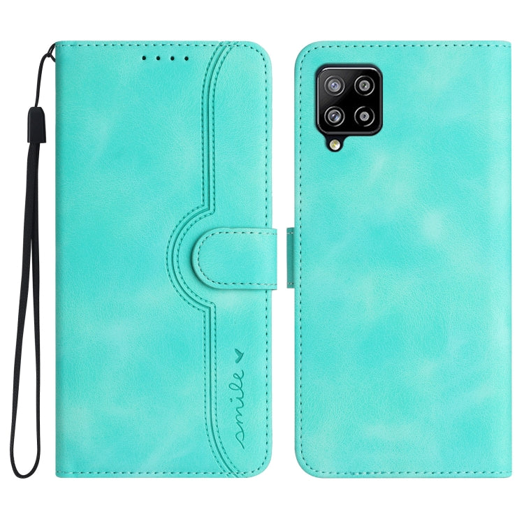 Custodia per cellulare in pelle con motivo a cuore, For Samsung Galaxy A21s, For Samsung Galaxy A22 4G, For Samsung Galaxy A22 5G, For Samsung Galaxy A23 4G