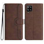 Custodia per cellulare in pelle con motivo a cuore, For Samsung Galaxy A21s, For Samsung Galaxy A22 4G, For Samsung Galaxy A22 5G, For Samsung Galaxy A23 4G