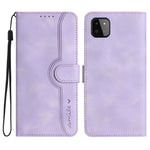 Custodia per cellulare in pelle con motivo a cuore, For Samsung Galaxy A21s, For Samsung Galaxy A22 4G, For Samsung Galaxy A22 5G, For Samsung Galaxy A23 4G