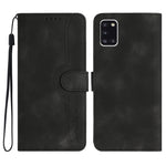 Custodia in pelle con motivo cuore per Samsung Galaxy A31