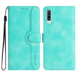 Custodia per cellulare in pelle con motivo a cuore, For Samsung Galaxy A53 5G, For Samsung Galaxy A54 5G, For Samsung Galaxy A70, For Samsung Galaxy A71 4G