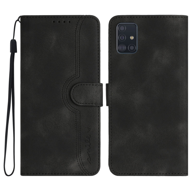 Custodia per cellulare in pelle con motivo a cuore, For Samsung Galaxy A71 5G, For Samsung Galaxy A72 4G/5G, For Samsung Galaxy A73 5G, For Samsung Galaxy M13 India/F13