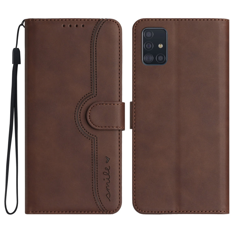 Custodia per cellulare in pelle con motivo a cuore, For Samsung Galaxy A71 5G, For Samsung Galaxy A72 4G/5G, For Samsung Galaxy A73 5G, For Samsung Galaxy M13 India/F13