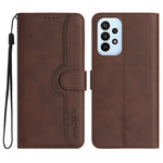 Custodia per cellulare in pelle con motivo a cuore, For Samsung Galaxy A71 5G, For Samsung Galaxy A72 4G/5G, For Samsung Galaxy A73 5G, For Samsung Galaxy M13 India/F13