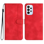 Custodia per cellulare in pelle con motivo a cuore, For Samsung Galaxy A71 5G, For Samsung Galaxy A72 4G/5G, For Samsung Galaxy A73 5G, For Samsung Galaxy M13 India/F13