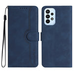 Custodia per cellulare in pelle con motivo a cuore, For Samsung Galaxy A71 5G, For Samsung Galaxy A72 4G/5G, For Samsung Galaxy A73 5G, For Samsung Galaxy M13 India/F13