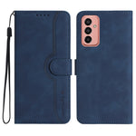 Custodia per cellulare in pelle con motivo a cuore, For Samsung Galaxy A71 5G, For Samsung Galaxy A72 4G/5G, For Samsung Galaxy A73 5G, For Samsung Galaxy M13 India/F13