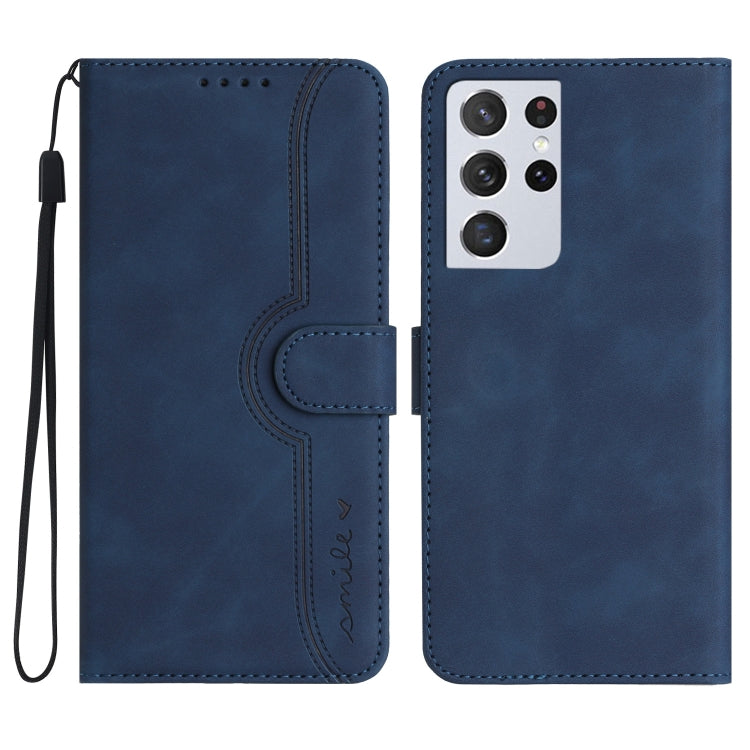 Custodia per cellulare in pelle con motivo a cuore, For Samsung Galaxy S21 Ultra 5G, For Samsung Galaxy S22 5G, For Samsung Galaxy S22+ 5G, For Samsung Galaxy S22 Ultra 5G