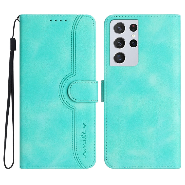Custodia per cellulare in pelle con motivo a cuore, For Samsung Galaxy S21 Ultra 5G, For Samsung Galaxy S22 5G, For Samsung Galaxy S22+ 5G, For Samsung Galaxy S22 Ultra 5G