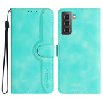 Custodia per cellulare in pelle con motivo a cuore, For Samsung Galaxy S21 Ultra 5G, For Samsung Galaxy S22 5G, For Samsung Galaxy S22+ 5G, For Samsung Galaxy S22 Ultra 5G