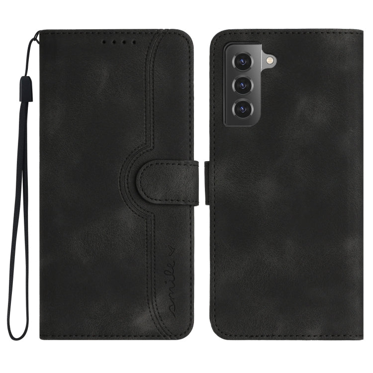 Custodia per cellulare in pelle con motivo a cuore, For Samsung Galaxy S21 Ultra 5G, For Samsung Galaxy S22 5G, For Samsung Galaxy S22+ 5G, For Samsung Galaxy S22 Ultra 5G