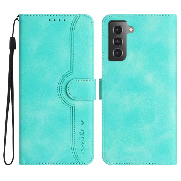 Custodia per cellulare in pelle con motivo a cuore, For Samsung Galaxy S21 Ultra 5G, For Samsung Galaxy S22 5G, For Samsung Galaxy S22+ 5G, For Samsung Galaxy S22 Ultra 5G
