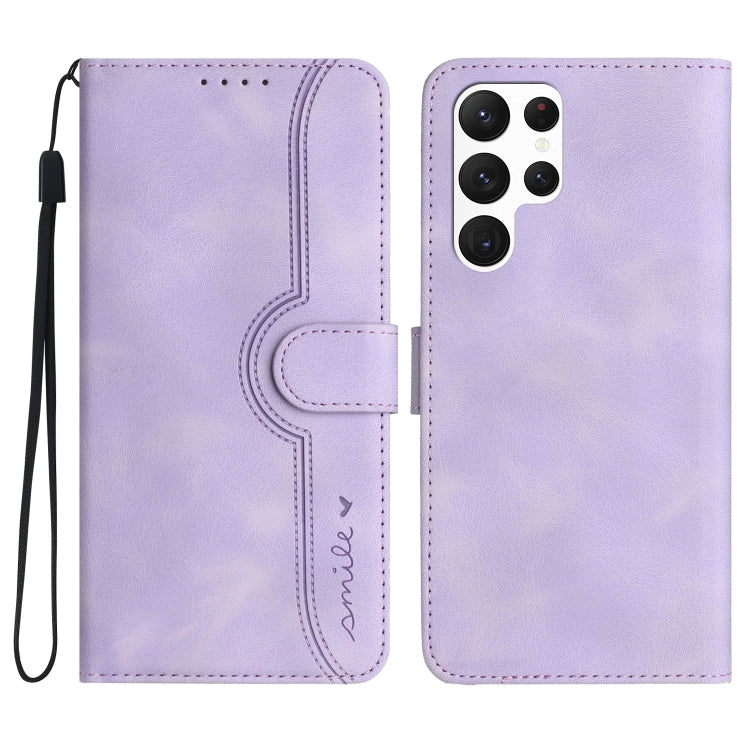Custodia per cellulare in pelle con motivo a cuore, For Samsung Galaxy S21 Ultra 5G, For Samsung Galaxy S22 5G, For Samsung Galaxy S22+ 5G, For Samsung Galaxy S22 Ultra 5G