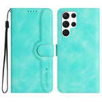 Custodia per cellulare in pelle con motivo a cuore, For Samsung Galaxy S21 Ultra 5G, For Samsung Galaxy S22 5G, For Samsung Galaxy S22+ 5G, For Samsung Galaxy S22 Ultra 5G