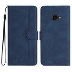 Custodia per cellulare in pelle con motivo a cuore, For Samsung Galaxy S23 5G, For Samsung Galaxy S23+ 5G, For Samsung Galaxy S23 Ultra 5G, For Samsung Galaxy Xcover 4/4s
