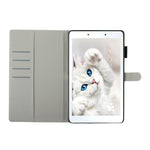 Custodia portafoglio in pelle per tablet con slot carte