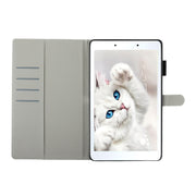Custodia portafoglio in pelle per tablet con slot carte