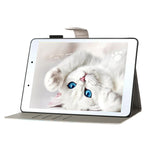 Custodia portafoglio in pelle per tablet con slot carte