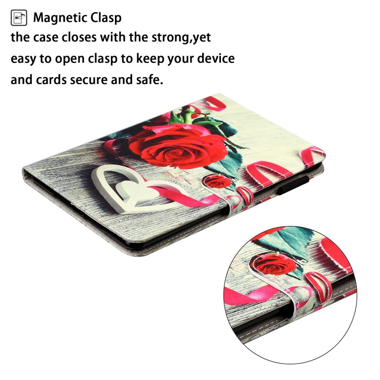 Custodia portafoglio in pelle per tablet con slot carte