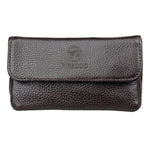 FIREDOG CL07 Borsa porta pipa doppia in pelle bovina artigianale