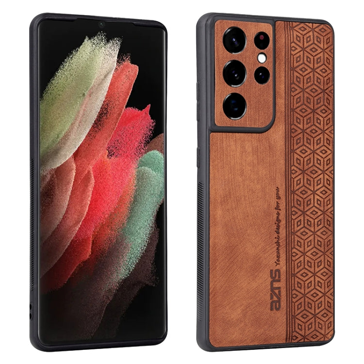 Custodia per telefono AZNS in pelle goffrata 3D, For Samsung Galaxy A52 5G, For Samsung Galaxy S21 5G, For Samsung Galaxy S21+ 5G, For Samsung Galaxy S21 Ultra 5G