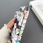 Custodia per telefono lucida per PC con foro preciso, For iPhone 14, For iPhone 14 Plus, For iPhone 14 Pro
