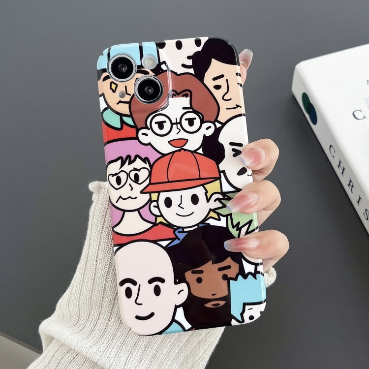 Custodia per telefono lucida per PC con foro preciso, For iPhone X / XS, For iPhone XS Max, For iPhone XR