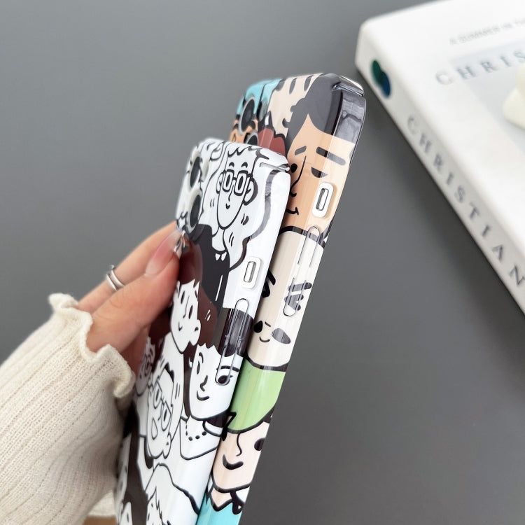 Custodia per telefono lucida per PC con foro preciso, For iPhone X / XS, For iPhone XS Max, For iPhone XR