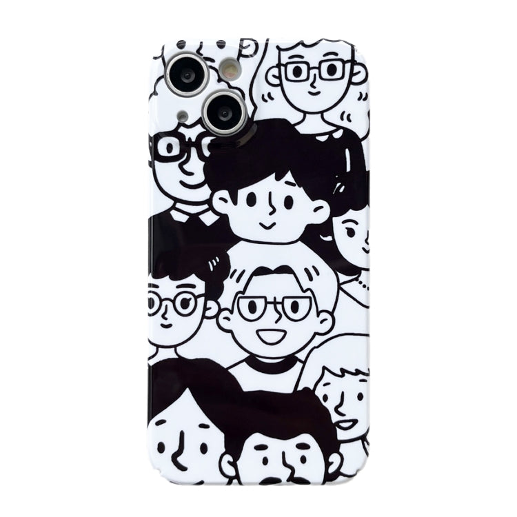 Custodia per telefono lucida per PC con foro preciso, For iPhone X / XS, For iPhone XS Max, For iPhone XR
