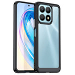 Custodia per telefono in acrilico + TPU serie colorata, For Honor X8a