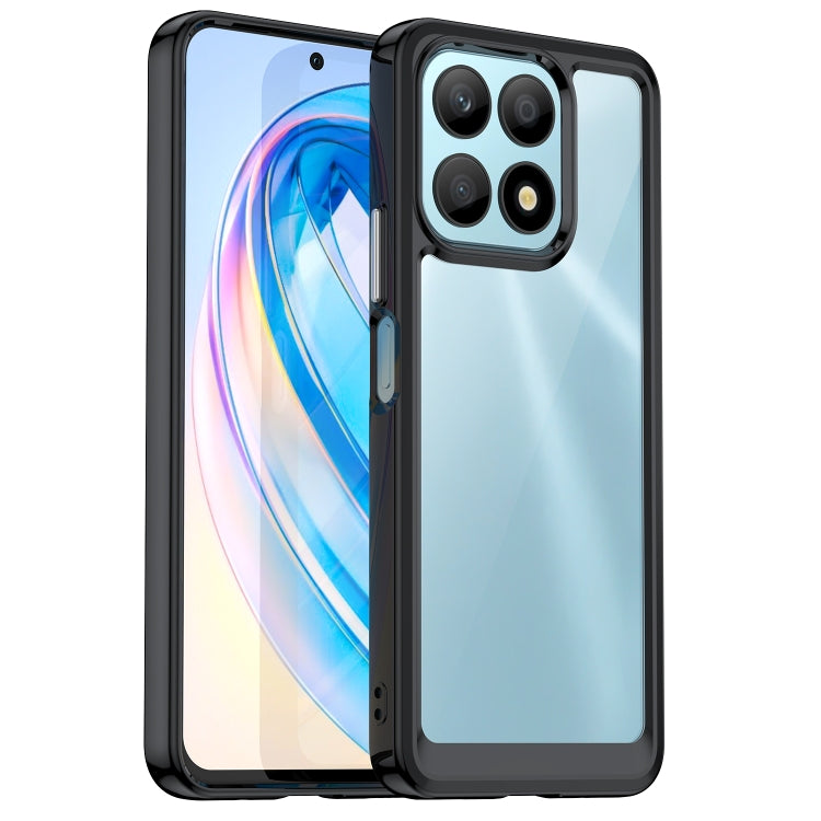 Custodia per telefono in acrilico + TPU serie colorata, For Honor X8a