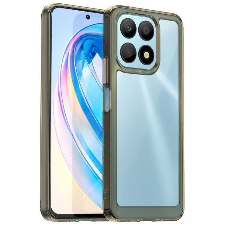 Custodia per telefono in acrilico + TPU serie colorata, For Honor X8a