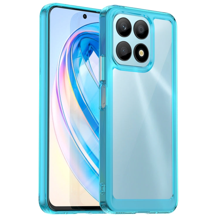 Custodia per telefono in acrilico + TPU serie colorata, For Honor X8a