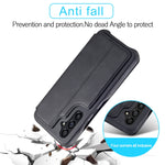 Custodia portafoglio in pelle per Samsung Galaxy A54 5G